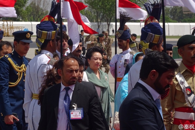 巴基斯坦总理总统迎接习近平主席