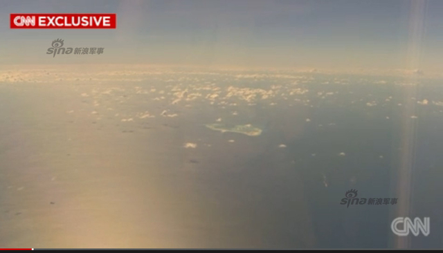 美军P-8A海神反潜机巡航中国南海