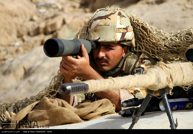 伊朗革命卫队大军演