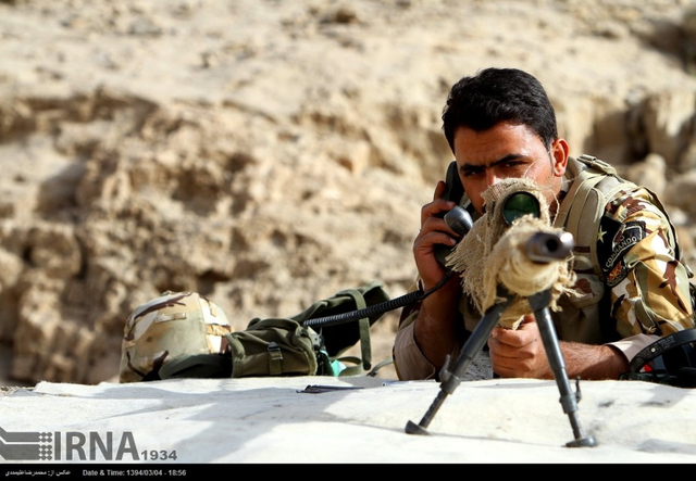 伊朗革命卫队大军演