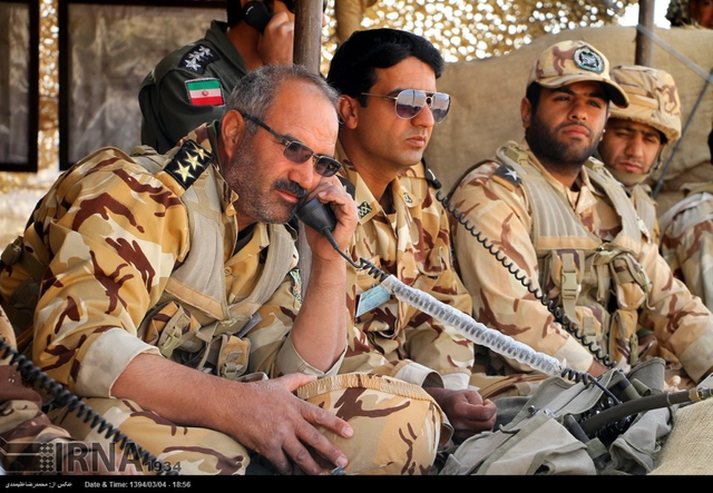 伊朗革命卫队大军演