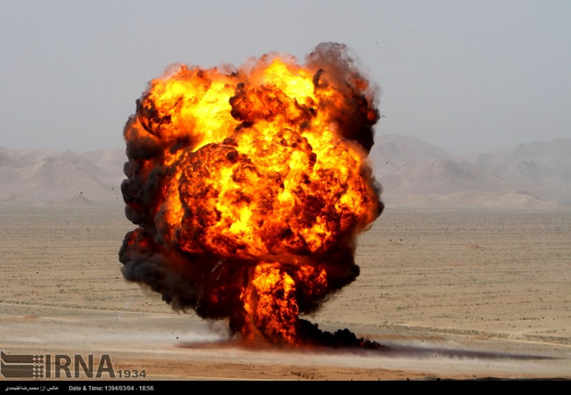 伊朗革命卫队大军演