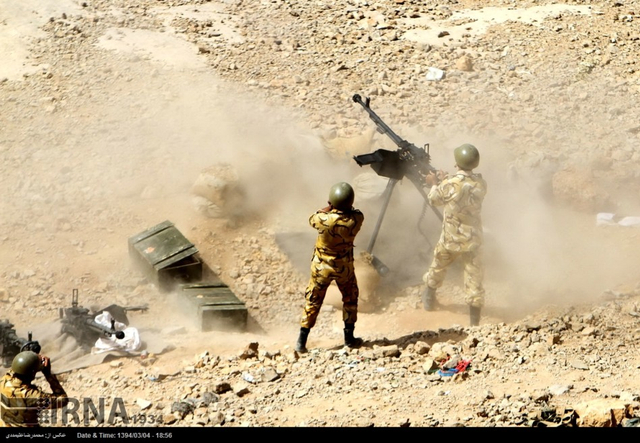 伊朗革命卫队大军演