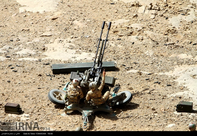 伊朗革命卫队大军演