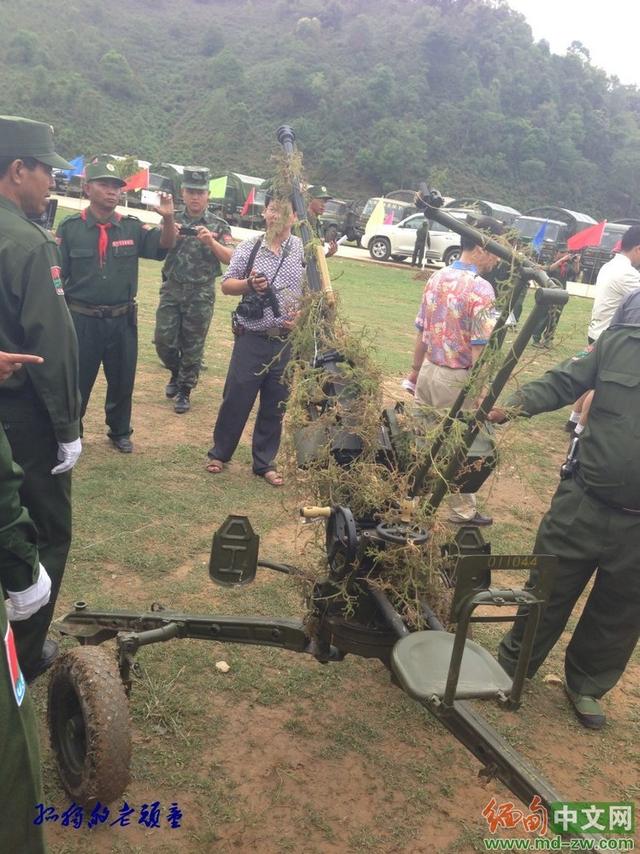 緬甸佤邦軍配多款中國槍