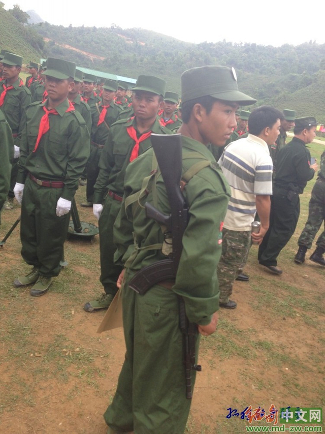 疑似缅甸自产步枪