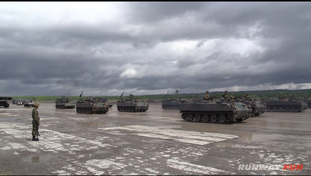 73式装甲输送车队