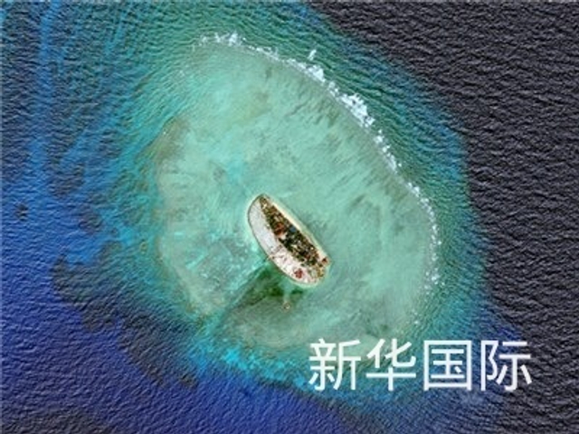 中越南海造岛对比：越南不自量力抢中国地盘