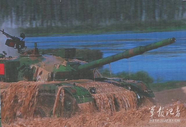 我96A坦克参赛画面曝光