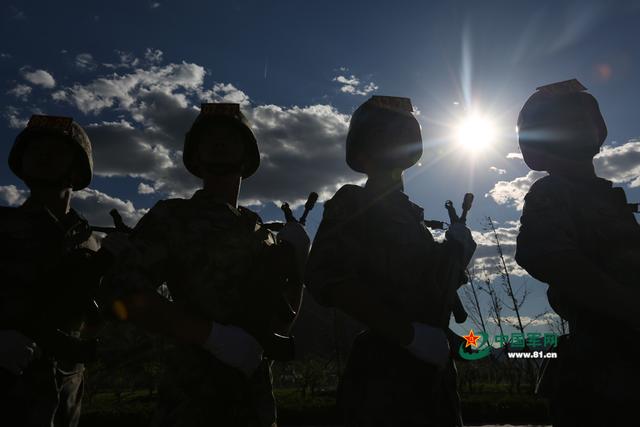 9.3受阅官兵训练照曝光