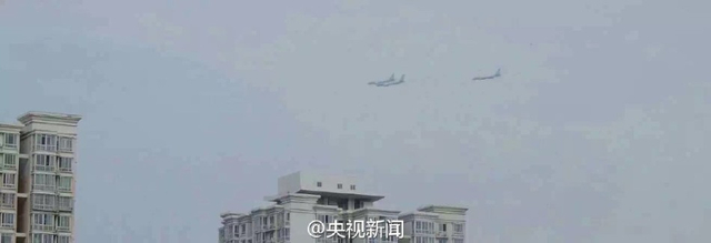 抗战胜利日大阅兵举行预演