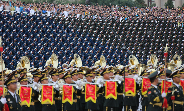 英姿飒爽！看中国军人风采