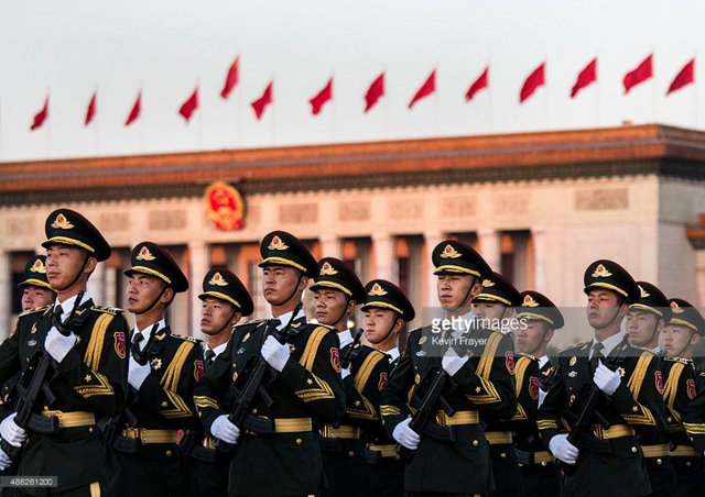 外媒镜头中的中国抗战胜利阅兵式