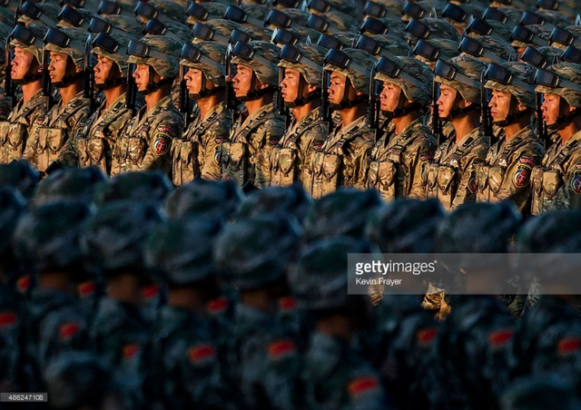 外媒镜头中的中国抗战胜利阅兵式