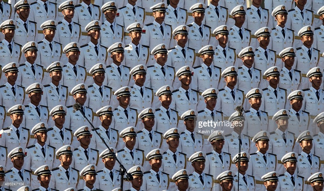 外媒镜头中的中国抗战胜利阅兵式