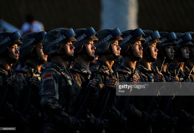 外媒镜头中的中国抗战胜利阅兵式