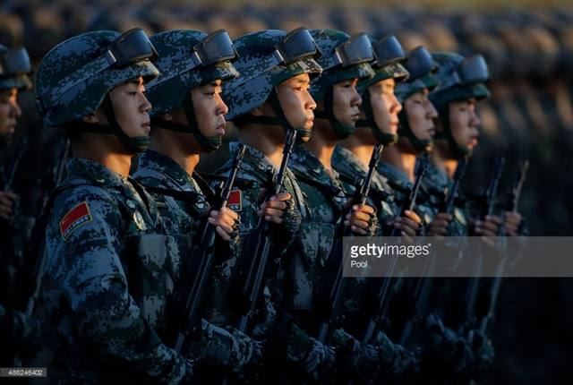 外媒镜头中的中国抗战胜利阅兵式