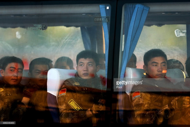 外媒镜头中的中国抗战胜利阅兵式