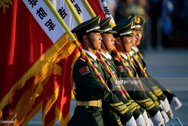 外媒镜头中的中国抗战胜利阅兵式