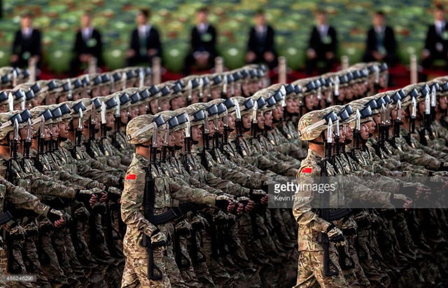 外媒镜头中的中国抗战胜利阅兵式