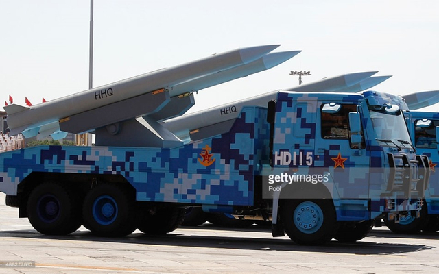 外媒镜头中的中国抗战胜利阅兵式之装备方队