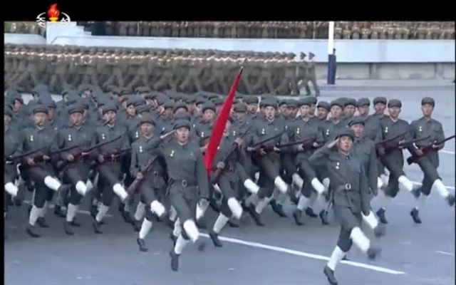 朝鲜阅兵式