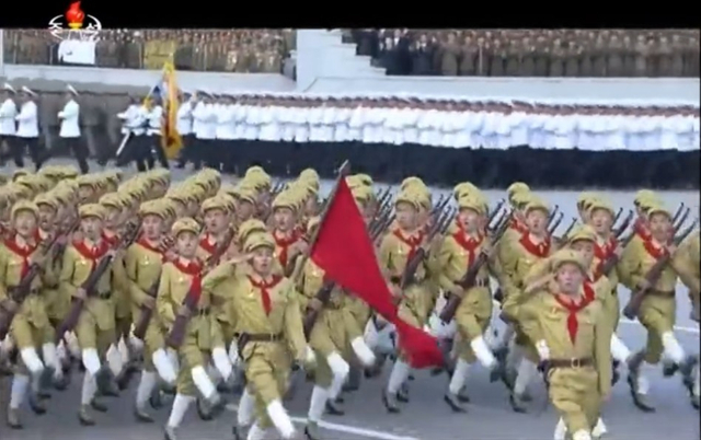 朝鲜阅兵式