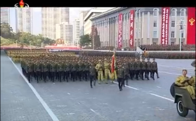 朝鲜阅兵式