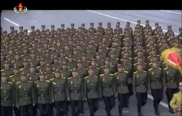 朝鲜阅兵式