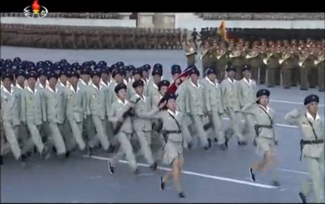 朝鲜阅兵式