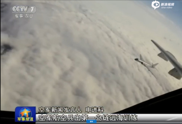 中国出动最大规模机群警巡东海防识区