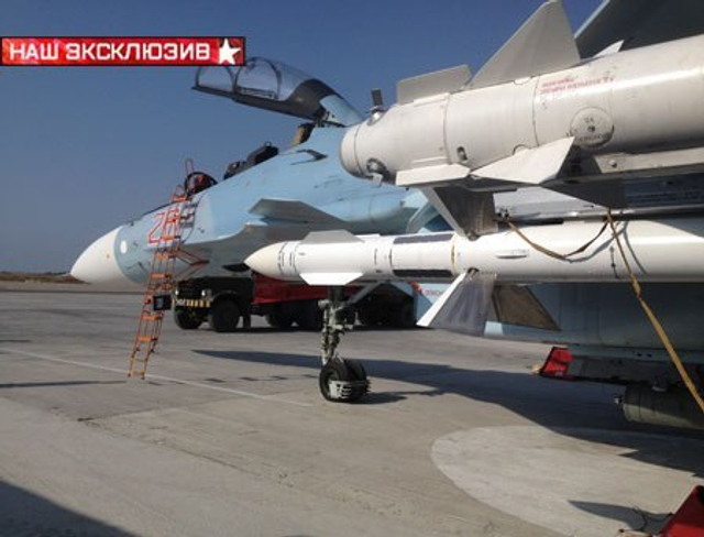 加强战力：俄军向叙利亚增派4架苏-30SM战机