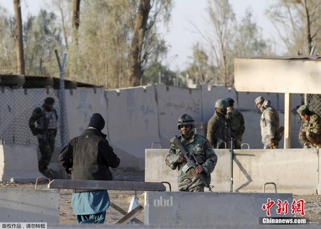 塔利班袭击阿富汗南部国际机场