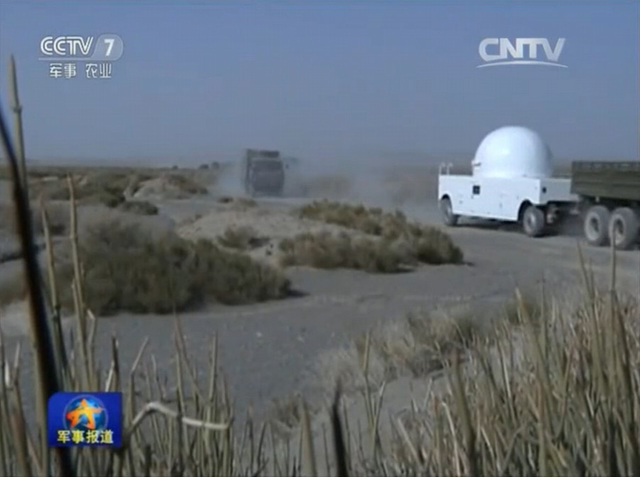 解放军战略支援部队训练曝光 出动神秘球状装备