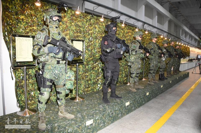 台湾“军备局”展示的单兵装备