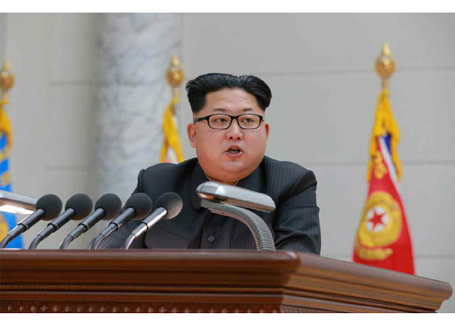 朝鲜核弹试验后金正恩乘大奔赴人民武力部祝贺