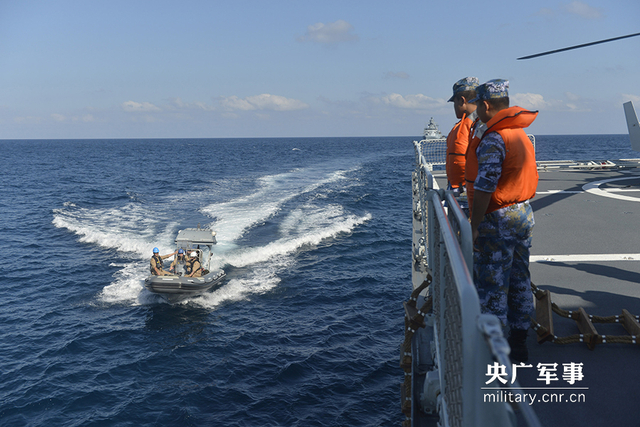 中国与欧盟海军联演：很难说谁的战舰更漂亮