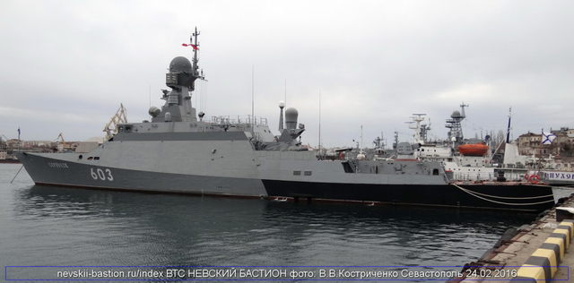 舰小火力大 俄罗斯的谢尔普霍夫轻型导弹舰