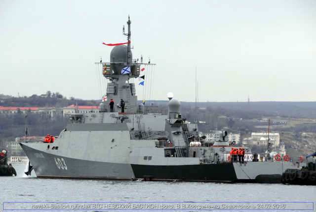 舰小火力大 俄罗斯的谢尔普霍夫轻型导弹舰