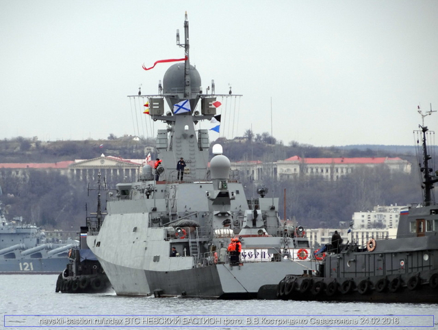 舰小火力大 俄罗斯的谢尔普霍夫轻型导弹舰