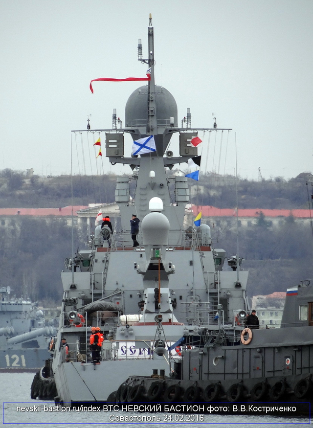 舰小火力大 俄罗斯的谢尔普霍夫轻型导弹舰