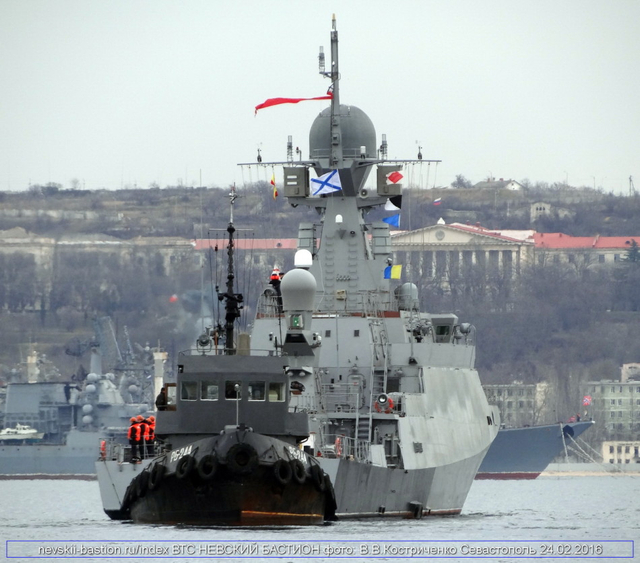 舰小火力大 俄罗斯的谢尔普霍夫轻型导弹舰