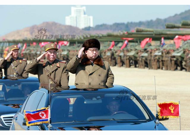 金正恩视察演习万炮齐鸣