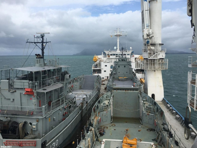 菲律宾购澳大利亚白菜价登陆艇 三艘全部到货