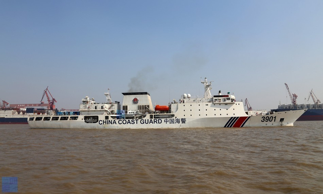 国产万吨级海警船