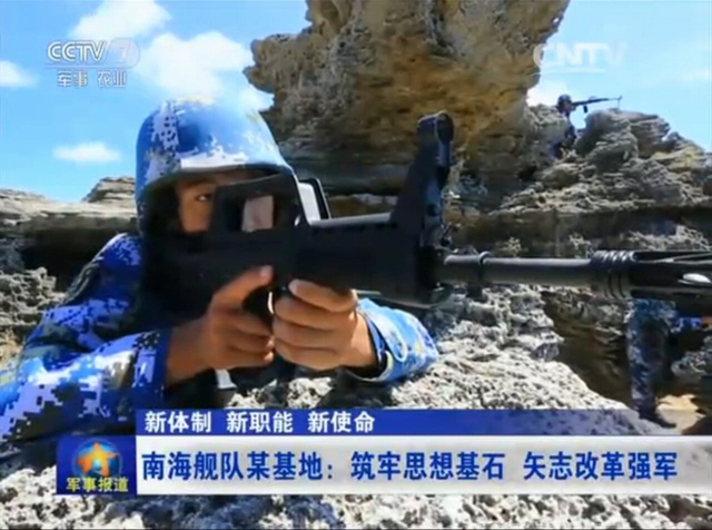 我南海岛礁部署陆盾2000 每分钟4千发打爆敌机