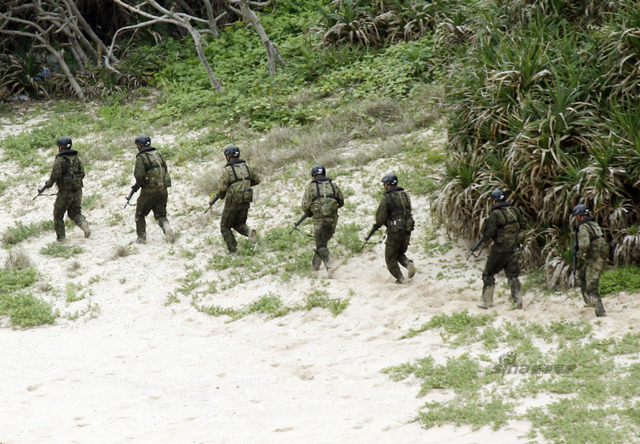 日本自卫队进驻钓鱼岛附近岛屿 建雷达等监视
