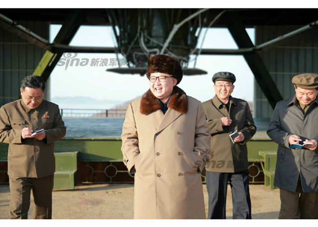 金正恩指导洲际导弹发动机点火试验