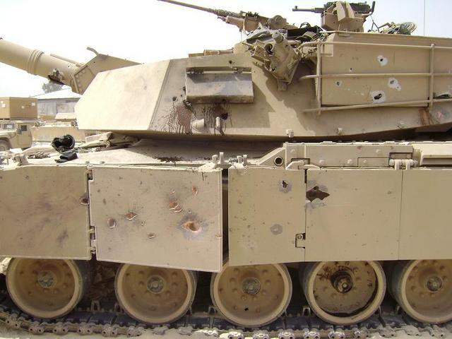 中美俄主战坦克暴力测试：中国99式抗红箭8