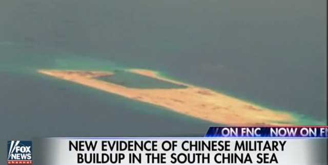美称中国已向南海岛屿派遣歼11战机